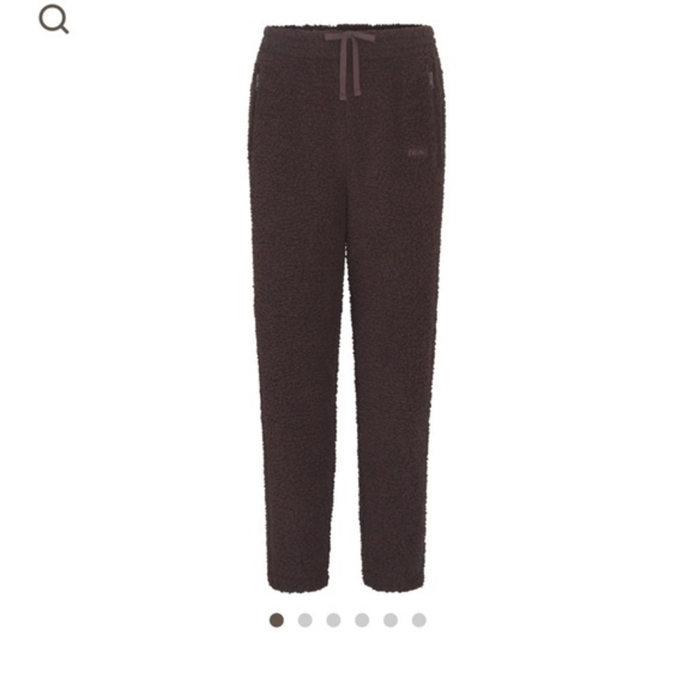SKIMS Teddy jogger in expresso - large new with tags